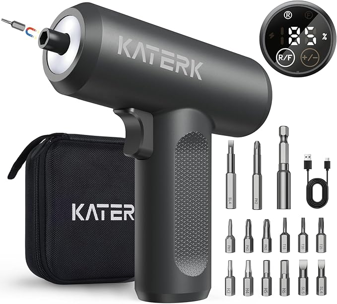 Katerk Cordless Electric Screwdriver